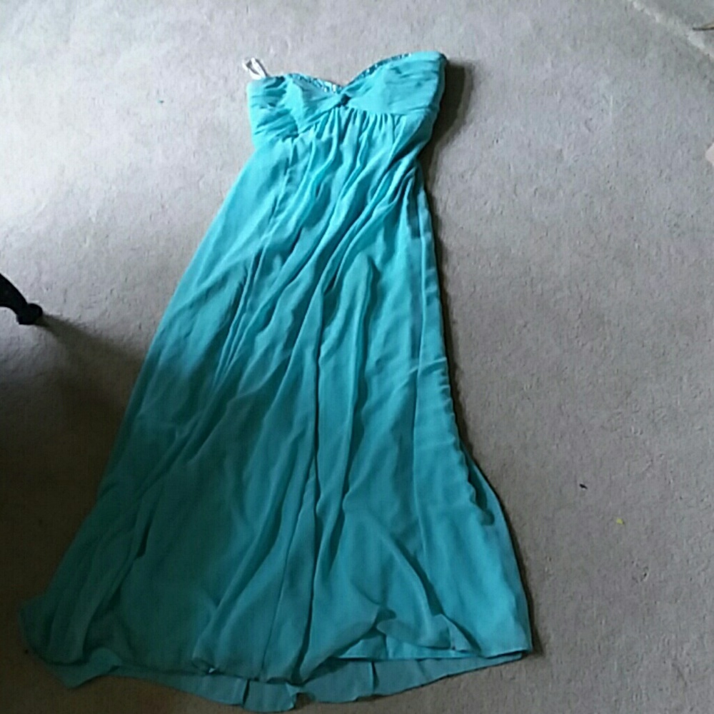Blue Brides Maid/Prom Dress